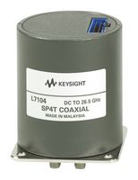 KEYSIGHT TECHNOLOGIES L7104C/-024/-SMA/-100 Coaxial Switch, SP4T Terminated, SMA Female, 0.6975 dB Insertion Loss, 60 dB Isolation, 26.5 GHz