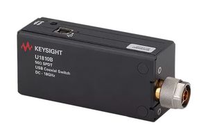 KEYSIGHT TECHNOLOGIES U1810B Coaxial Switch, SPDT, N Male, SMA Female, 0.9 dB Insertion Loss, 69.623 dB Isolation, 18 GHz