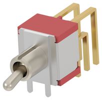 ALCOSWITCH - TE CONNECTIVITY DMTD3T2B2PPRG05 Toggle Switch, On-On-On, DP3T, Non Illuminated, DMT Series, Through Hole