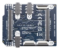 ARDUINO ASX00083 Media Carrier Board, Vision/Display/Audio Application, Arduino UNO Q SBC, VENTUNO Q Edge AI Computer