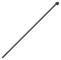 TE CONNECTIVITY CABLE TY 364 X 4.8 S BK UVB M Cable Tie, Nylon 6.6 (Polyamide 6.6), Black, 364 mm, 4.8 mm, 100 mm, 223 N