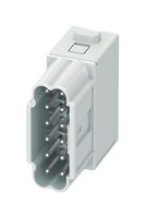 PHOENIX CONTACT 1424246 Heavy Duty Connector, HC-M-12 Series, Insert, 12 Contacts, Plug, Push In Pin