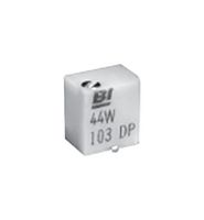 TT ELECTRONICS 44WR50KLFT7 Trimmer, Multi Turn, Cermet, Top Adjust, 50 kohm, Surface Mount, 9 Turns