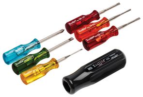 WELLER XCELITE M60N Screwdriver Set, Mini Phillips/Slotted, Handle, 7 Pieces, Classic Series
