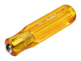 WELLER XCELITE 991VN Handle, Regular Type, Amber, 4" Extension, 20.6mm x 101.6mm, 99 Series