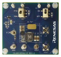 RENESAS ISL8012EVAL1Z Evaluation Kit, ISL8012IRZ, Synchronous Buck Regulator, 2A