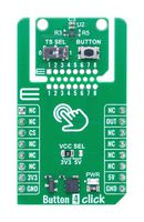 MIKROELEKTRONIKA MIKROE-6620 Add-On Board, Button 4 Click, MikroE MikroBUS Compatible Development Boards