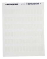 BRADY LAT-22-361-5 Wire Marker, Self Laminating, Blank (No Legend), 12.7mm x 38.1mm, PET (Polyester), White