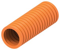 TE CONNECTIVITY 2-2500180-0 Conduit, Nylon 6 (Polyamide 6), Orange, 34.5 mm