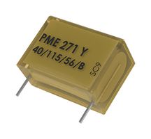 KEMET PME271YB4680MR30 Safety Capacitor, Metallized Paper, Radial Box - 2 Pin, 6800 pF, ± 20%, Y2, Through Hole