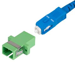 STARTECH SIMPLEXSCAPCF Fiber Optic Adapter, Singlemode, SC Simplex, SC Simplex, ABS (Acrylonitrile Butadiene Styrene)