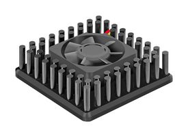 SEPA HZ30B05A Fan / Force Cooled Heat Sink, 4.7 K/W, 10 mm, 32 mm, 32 mm, 10 dBA