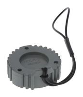 TE CONNECTIVITY - DEUTSCH HDC16-9-JDL Dust Cap / Cover, 3Pos, Grey, Dust Cap, AMP HD10 Series Circular Receptacle Connectors