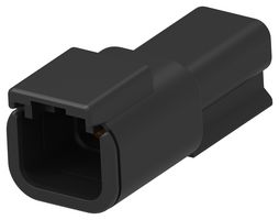 TE CONNECTIVITY - DEUTSCH DTM04-2P-E004 Automotive Connector Housing, DTM Series, Receptacle, 2 Ways, AMP DTM Series Size 20 Pin Contacts