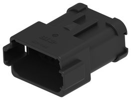 TE CONNECTIVITY - DEUTSCH DT04-12PA-E005 Automotive Connector Housing, DT Series, Receptacle, 12 Ways, AMP DT06-12S Series Pin Contacts