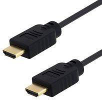 L-COM VHA00005-5M Audio / Video Cable Assembly, HDMI Plug, HDMI Plug, 16.4 ft, 5 m, VHA00005 Series