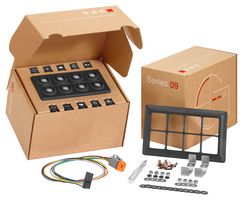 EAO 09-0A22.1321 Keypad, Design-In Kit, Rugged, SUPER, CANopen, 09 Series, 2 x 4