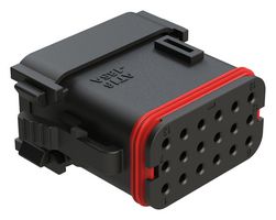 AMPHENOL SINE/TUCHEL AT16-18SA-K004 Automotive Connector Housing, AT Series, Plug, 18 Ways