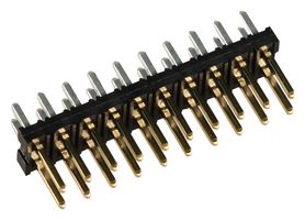 MOLEX 87758-2016 Pin Header, Square Pin, Board-to-Board, 2 mm, 2 Rows, 20 Contacts, Through Hole Straight
