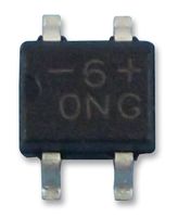 VISHAY MB6S-E3/80 Bridge Rectifier, Single Phase, 600 V, 500 mA, TO-269AA, 4 Pins, 1 V