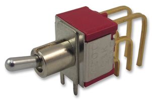 C&K COMPONENTS 7201MD9AV2BE Toggle Switch, On-None-On, DPDT, Non Illuminated, 7000 Series, Through Hole, 5 A