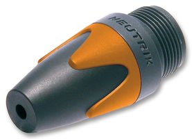 NEUTRIK BXX-3-ORANGE Connector Accessory, Bushing, XX Series XLR Cable Connector, POM (Polyoxymethylene) Body