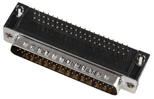 AMPHENOL COMMUNICATIONS SOLUTIONS L717HDC62PD1CH3R D Sub Connector, High Density, Plug, HD, 62 Contacts, DC, Solder
