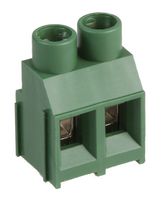 MULTICOMP PRO MC000052 Wire-To-Board Terminal Block, 7.62 mm, 2 Ways, 20 AWG, 10 AWG, Screw