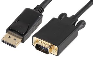 PRO SIGNAL PSG91410 DisplayPort 1.2 Male to VGA Male Adaptor Cable, 1m