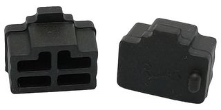 TUK XSDC45BK Dust Cap / Cover, Dust Cap, RJ45 Sockets, Silicone Rubber Body