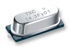 TXC 9C-22.1184MAAE-T Crystal, 9C, 22.1184 MHz, 30 ppm, 30 ppm, 12 pF