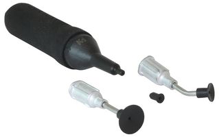 CHIP QUIK HVPB6 Vacuum Pick-Up Tool, 1/8" Cup On Tip, 1/4" Cup On Bent Probe & 3/8" Cup On Straight Probe