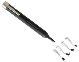 CHIP QUIK V8910BK Vacuum Pick-Up Tool, 3 Bent Probes, 1 Straight Probe, 1/8", 1/4" & 3/8" Cup
