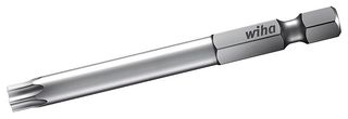 WIHA 10370 Hex Driver Bit, Torx, T6, 70 mm Length