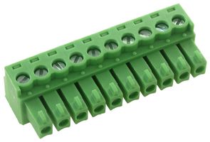 MULTICOMP EBK-10-B TERMINAL BLOCK, EUROSTYLE 10 POSITION 24