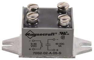 SCHNEIDER ELECTRIC/LEGACY RELAY 70S2-01-A-05-S