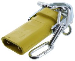 MOLEX / BRAD 1300190003 DIE BLOCK W/ CHAIN, 2P, BRASS