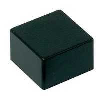 E-SWITCH 6JBLK. SWITCH CAP, BLK, PUSH-BUTTON/TACTILE SW