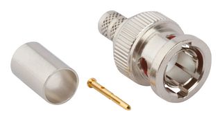 AMPHENOL RF 031-70537-12G. RF COAXIAL, BNC PLUG, 75 OHM, CABLE