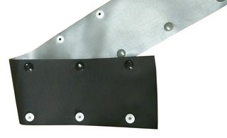 MULTICOMP PRO PP001391. BUTTON WRAP, PVC, GRY/BLK, 75M
