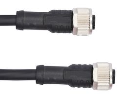 AMPHENOL LTW M12A05FL-12AFL-SDA05. CBL ASSY, 5P M12 RECPT-RECPT, 500MM