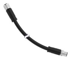 BANNER ENGINEERING BCP-M12LF5-M12LM5-14-15. SENSOR CORD, 5P M12 RCPT-PLUG, 49.2