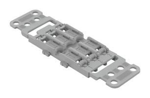 WAGO 221-2513 MOUNTING CARRIER W/ SR, 3POS, DIN35 RAIL