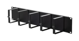 L-COM LC2UM4RHCM CABLE MANAGER, STEEL, RACK MOUNT, 2U