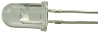 VCC / VISUAL COMMUNICATIONS COMPANY VAOL-5GCE4 LED, YELLOW, T-1 3/4 (5MM), 380MCD, 590N