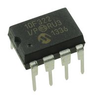 MICROCHIP PIC10F322-I/P. 896 B Flash, 64 B RAM, 4 I/O, 8bit ADC,