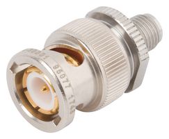 AMPHENOL SV MICROWAVE M55339/44-30001 RF ADAPTOR, SMA JACK-BNC PLUG, 50 OHM
