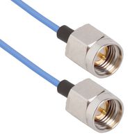 AMPHENOL SV MICROWAVE 7029-2556 RF CABLE ASSY, SMA PLUG-PLUG, 12"