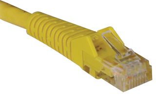EATON TRIPP LITE N201-001-YW NETWORK CABLE, RJ45, CAT6, 1FT, YEL