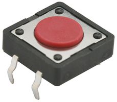 MULTICOMP PRO MC32873. SWITCH, TACTILE, SPST-NO, 50mA, THOUGH H